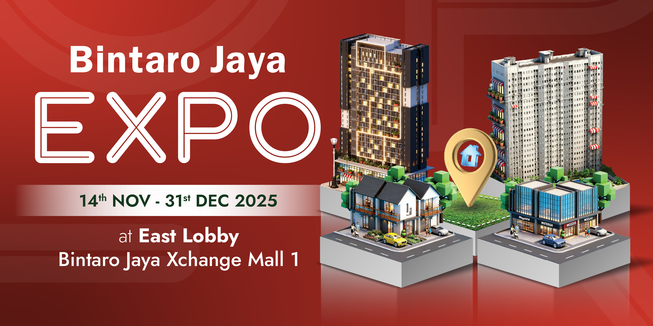 Bintaro Jaya Expo hadir di BX Change Mall